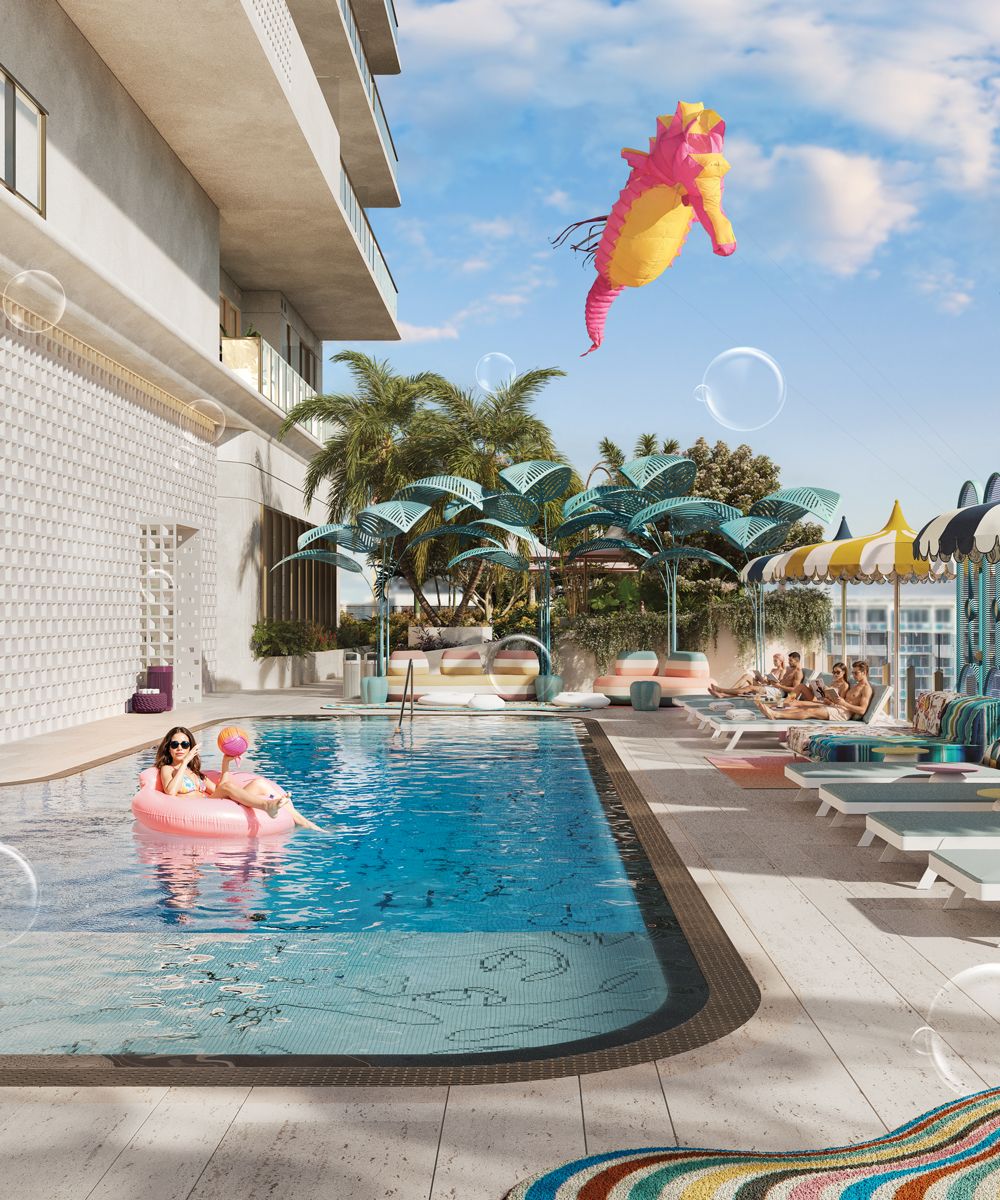 Roche Bobois St. Pete Tower — residents' lounge